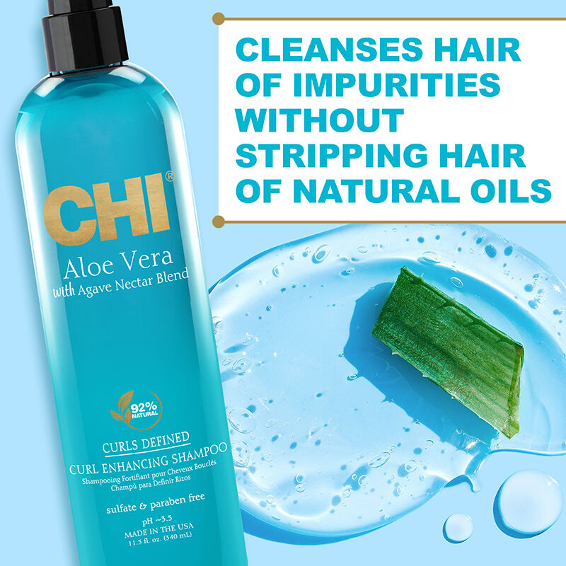 Aloe Vera Curl Enhancing Shampoo - 11.5 Ounces, , large image number null